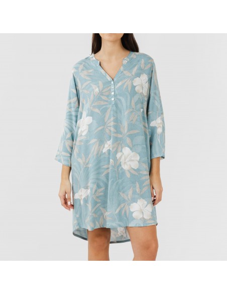 Camisola viscosa Denia azul