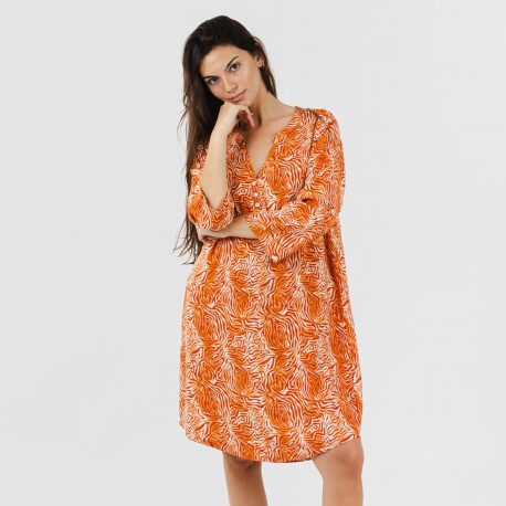 Camisola viscosa Sole teja