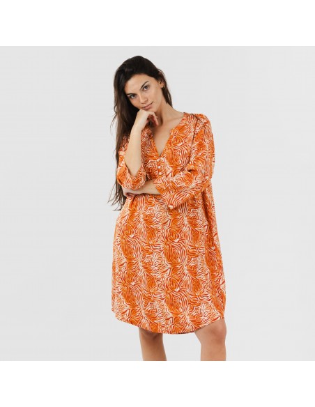 Camisola viscosa Sole teja