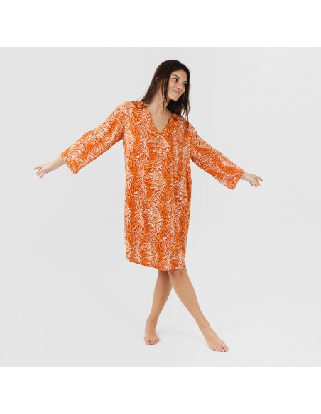 Camisola viscosa Sole teja