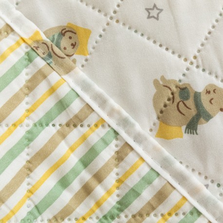 Colcha bouti Chuchin verde