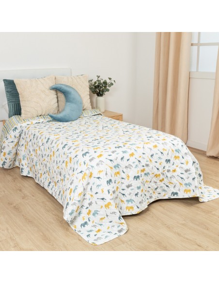 Colcha bouti Jimmy indigo