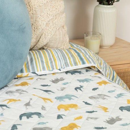 Colcha bouti Jimmy indigo