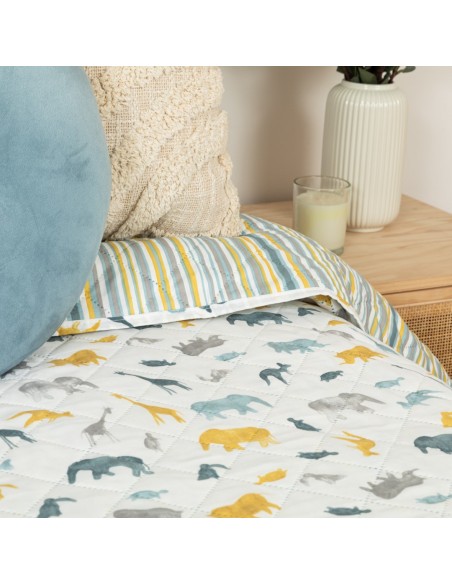 Colcha bouti Jimmy indigo