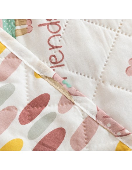 Colcha bouti Friends rosa