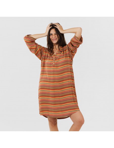 Camisola viscosa Emily teja