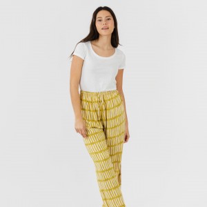Pantalón viscosa Lemonade verde lima 2