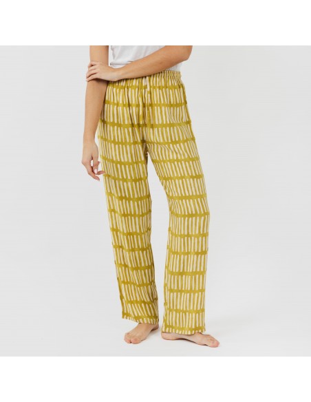 Pantalón viscosa Lemonade verde lima