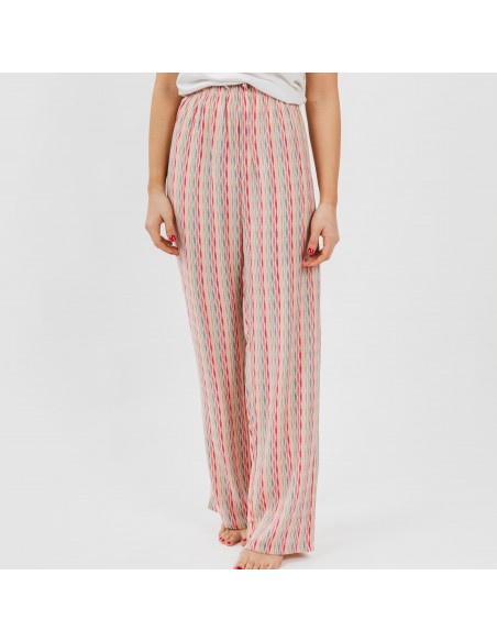 Pantalón viscosa Villa rosa