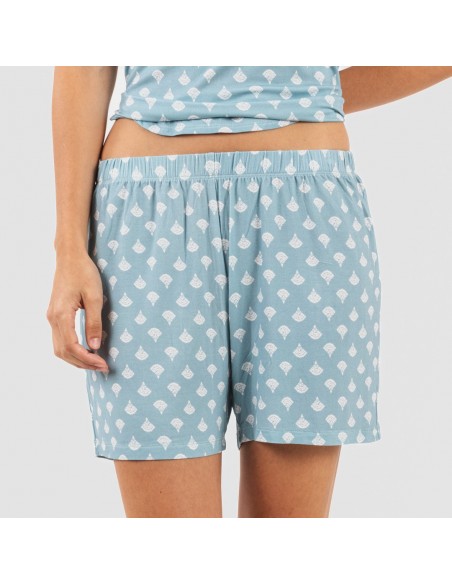 Pijama tirantes mujer viscosa Summer indigo