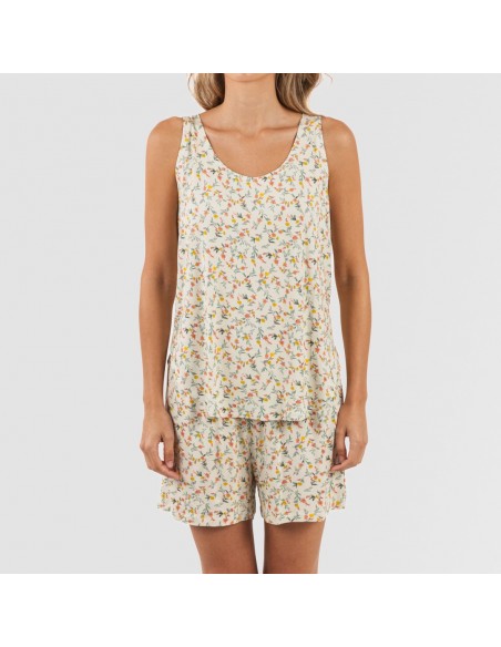 Pijama tirantes mujer viscosa Pamela