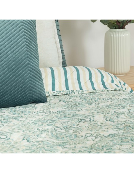 Colcha bouti Ninfa verde
