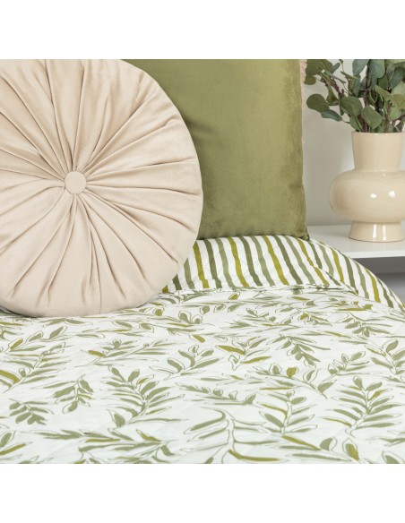 Colcha bouti Caliope verde caceria