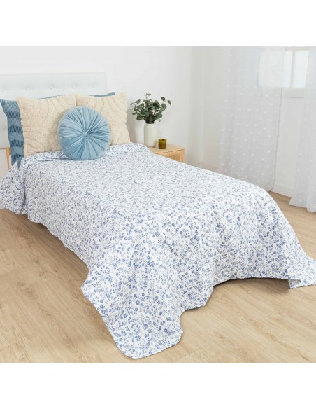 Colcha bouti Cayetana azul new