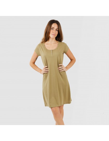 Blusón algodón liso