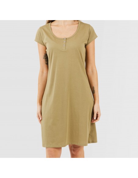 Blusón algodón liso