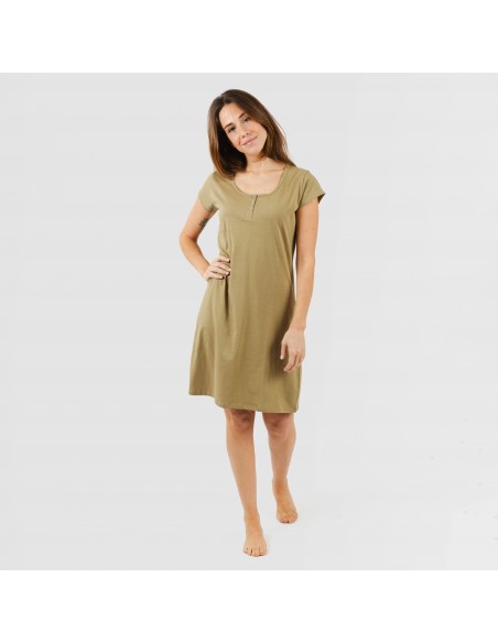 Blusón algodón liso