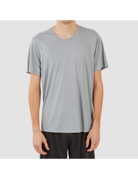 Conjunto deportivo corto tecnico hombre perla marengo