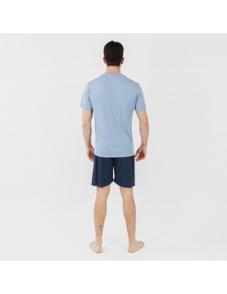 Conjunto deportivo corto tecnico hombre indigo marino