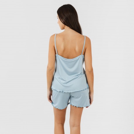 Pijama tirantes mujer soft liso