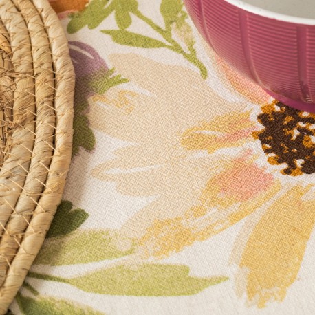 Mantel antimanchas August natural