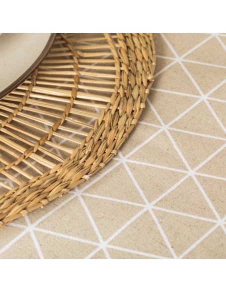 Mantel antimanchas Culia beige