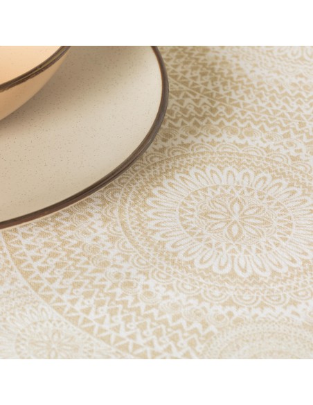 Mantel antimanchas Kabilas beige