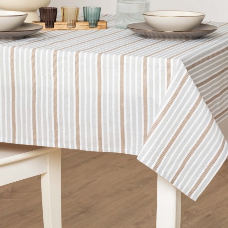 Mantel antimanchas Raya Guti gris