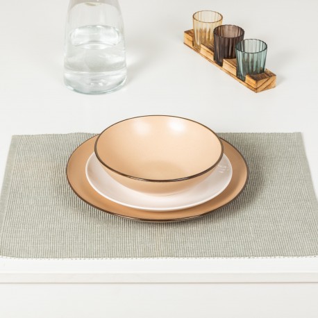 Mantel individual liso