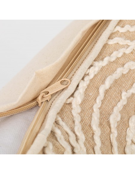 Cojín rectangular algodón 30x50 Midsommar natural - funda + relleno