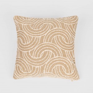 Cojín cuadrante algodón Midsommar natural 45x45  - funda + relleno