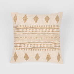 Cojín cuadrante algodón Fauno 45x45 - funda + relleno