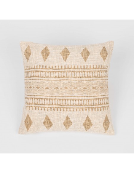 Cojín cuadrante algodón Fauno 45x45 - funda + relleno