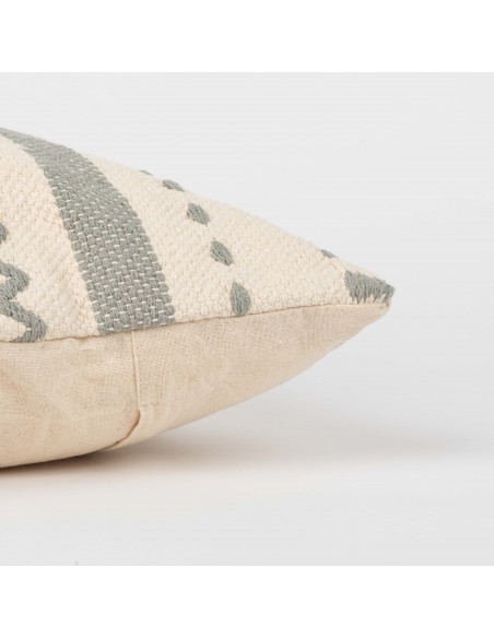 Cojín cuadrante algodón Leito 45x45 - funda + relleno