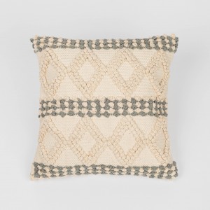 Cojín cuadrante algodón Basette 45x45 - funda + relleno