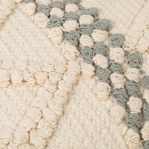 Cojín cuadrante algodón Basette 45x45 - funda + relleno 2