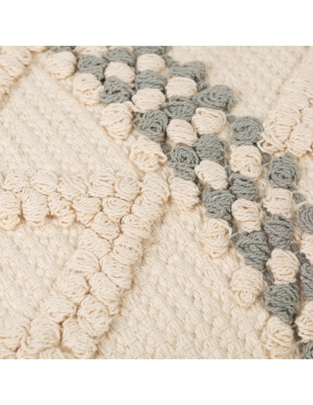 Cojín cuadrante algodón Basette 45x45 - funda + relleno