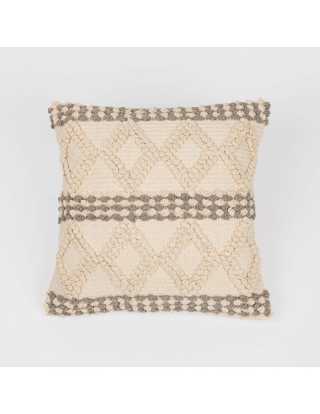 Cojín cuadrante algodón Basette 45x45 - funda + relleno