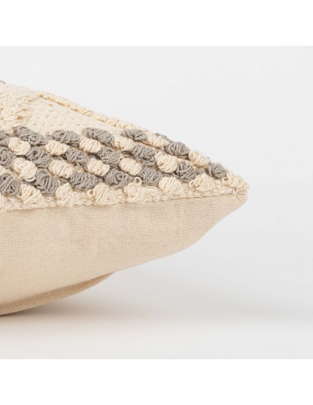 Cojín cuadrante algodón Basette 45x45 - funda + relleno