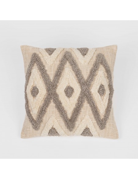 Cojín cuadrante algodón Valirio 45x45 - funda + relleno