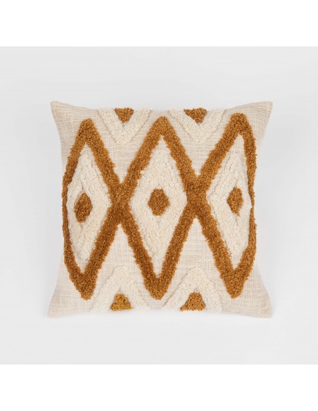 Cojín cuadrante algodón Valirio 45x45 - funda + relleno