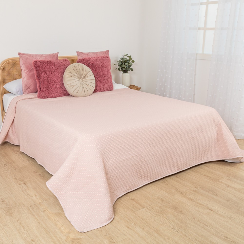 Colcha doble tela jacquard Punto