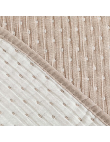 Colcha doble tela jacquard Punto