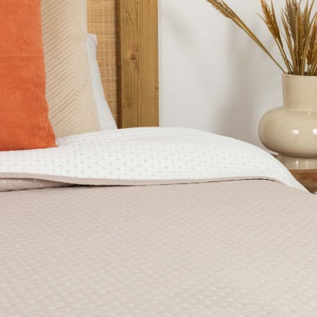 Colcha doble tela jacquard Punto