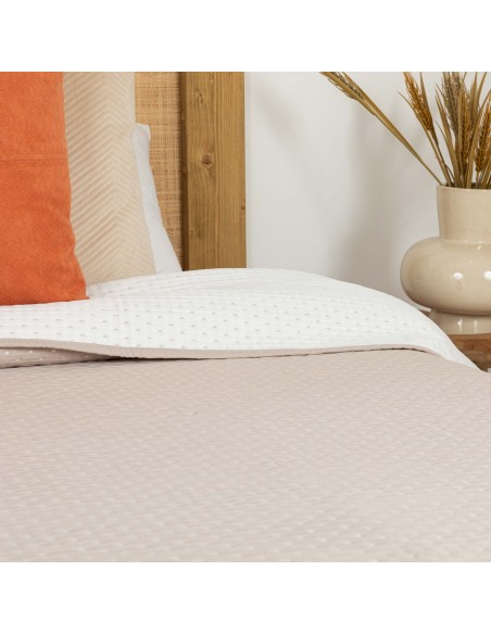 Colcha doble tela jacquard Punto