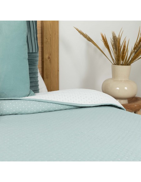 Colcha doble tela jacquard Punto