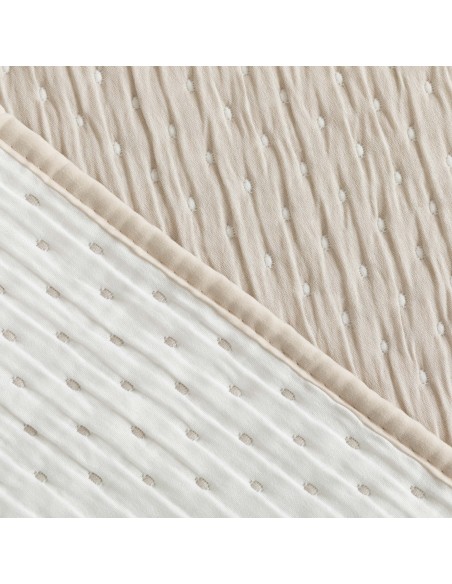 Colcha doble tela jacquard Punto
