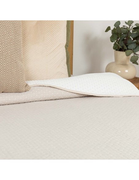 Colcha doble tela jacquard Punto