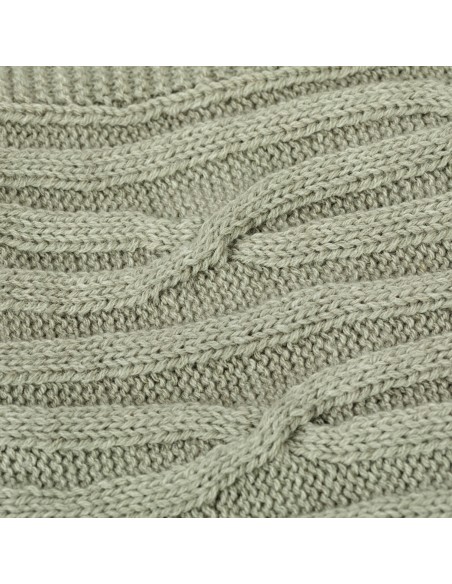 Plaid ocho con borlón