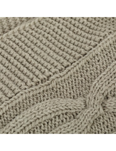 Plaid ocho con borlón